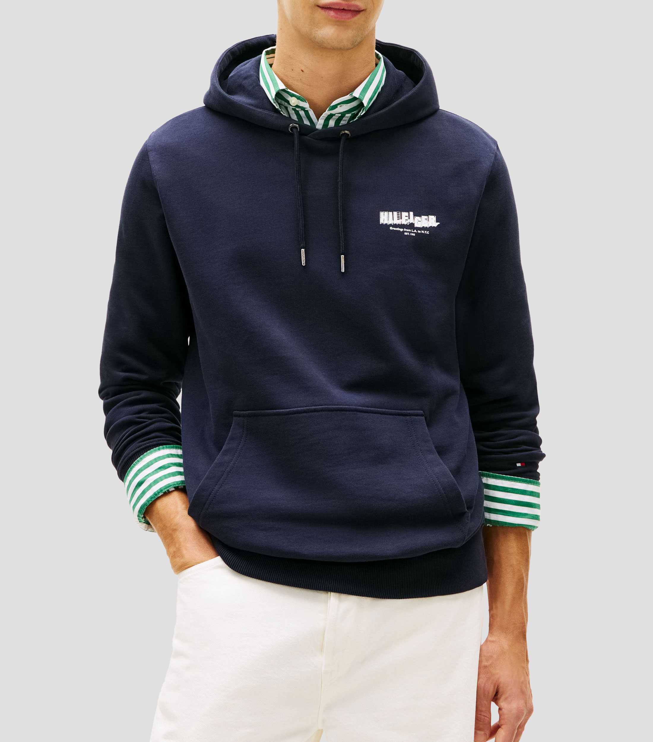 Sudadera canguro con capucha Hombre